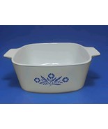 VTG Corning Ware Blue Cornflower 1.5 Quart Casserole Dish Pan Bowl P-1 1... - $14.20