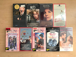 Barbra Streisand VHS Collection Set of 9 - NEW in Sealed Packaging - £11.07 GBP