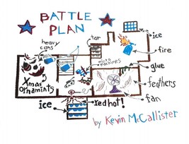 Home Alone Kevin McCallister Battle Plan For Wet Bandits Prop/ReplicaCLEARANCE - £2.38 GBP