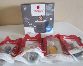 Toniebox Starter Set Gray with PAW Patrol &amp; Grinch Tonies Audio Kids - $109.95