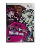 Monster High Ghoul Spirit (Nintendo Wii, 2011) COMPLETE - $184.28 MXN