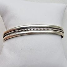 FLORENCE TAHE NAVAJO 925 STERLING SILVER CUFF BRACELET - $146.52
