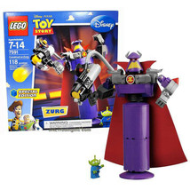 Year 2010 Lego Disney Toy Story 7591 - CONSTRUCT-A-ZURG with Alien (118 ... - $49.99