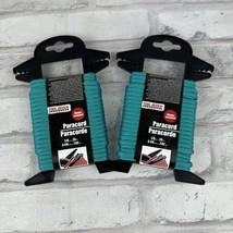 Tool Bench Hardware PARACORD TEAL 1/8in x 25 ft Lot of 2 New - £7.30 GBP