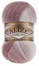 20% Wool 80% Acrylic Soft Yarn Alize Angora Gold Batik Thread Crochet Lace Hand  - £23.65 GBP