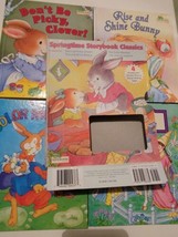 Springtime Storybook Classics (2000, Hardcover) 4 Books Color Monster Bunnies  - £15.41 GBP