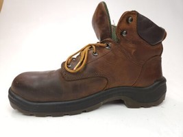 Red Wing Shoes 950 EH Brown Leather Work Boots Mens size 10.5 EE Slip Re... - $59.35