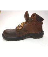 Red Wing Shoes 950 EH Brown Leather Work Boots Mens size 10.5 EE Slip Re... - £47.84 GBP