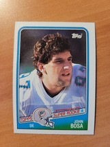 1988 Topps #198 John Bosa - Super Rookie - Miami Dolphis - NFL - Fresh Pull - £1.40 GBP