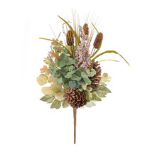 Foliage/Berry/Cone Bush 23&quot;H Polyester - $69.21