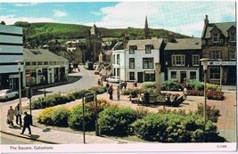 Galashiels Scotland UK Postcard The Square G2308 - $2.96