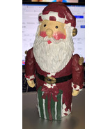 Collectible Santa Figurine Cedar Creek Collection Holiday Christmas - £13.86 GBP