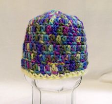 Handmade Crochet Baby Hat, Newborn, Girl, Boy, Infant, Shower Gift, Accessories - £9.57 GBP