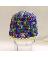 Handmade Crochet Baby Hat, Newborn, Girl, Boy, Infant, Shower Gift, Acce... - £9.48 GBP