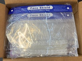 28 Pack Safety Full Face Shield Reusable Clear Washable Face Mask Anti-S... - £14.69 GBP