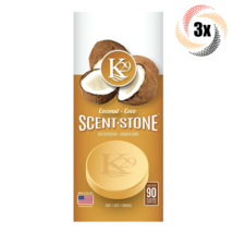 3x Packs Keystone K29 Coconut Stone Air Freshener | Long Lasting Fragrance - £11.28 GBP
