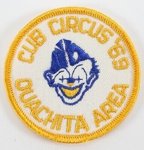 Vintage 1969 Ouachita Area Cub Circus Clown Twill Boy Scouts BSA Camp Patch - £9.26 GBP