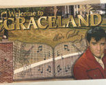 Elvis Presley Postcard Elvis Welcome To Graceland - £2.76 GBP