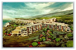 Kona Surf Hotel Artist Concept Keauhou Bay Hawaii HI UNP Chrome Postcard S7 - £3.85 GBP