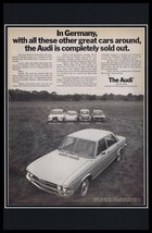 1970 Audi 100LS Framed 11x17 ORIGINAL Vintage Advertising Poster B - $69.29