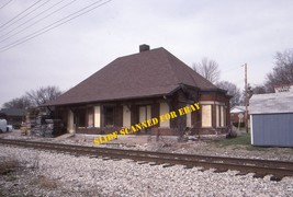 Oxford Butler Co. OH CH&amp;D B&amp;O Railroad Depot Slide 1991 RR - $292.66 MXN