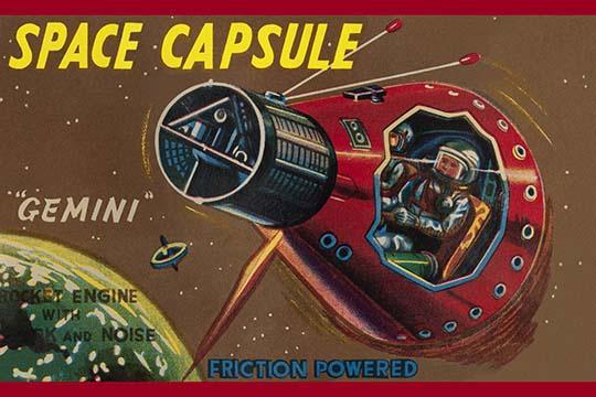 Space Capsule Gemini 20 x 30 Poster - $25.98