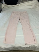 Caslon Pants Womens 16 Light Pink Chino Pockets Casual Work Ladies - $14.85