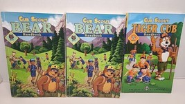 Tiger Cub Bear Handbook - Boy Scouts of America Lot Of 3 - £11.79 GBP