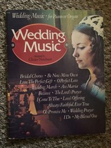 &quot;Wedding Music for Piano or Organ&quot; adapted by Chester Nordman Sheet Musi... - £6.88 GBP
