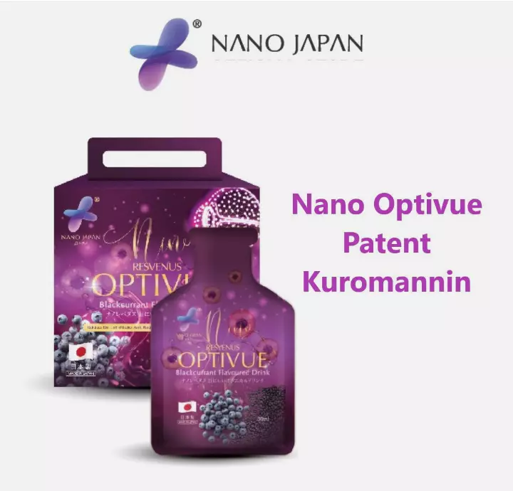 New Nano Optivue Patent Kuromannin Relieve Eye DHL EXPRESS - £93.40 GBP