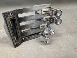 1961 1962 Chevy Impala Belair Deluxe Dash Heater Controls A/C Biscayne N... - $396.62