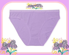 M L XL XXL  Periwinkle Purple Cotton Victorias Secret HighLeg Waist Brief Pantie - £8.78 GBP