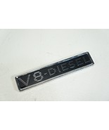 2015-2019 Bentley Bentayga DIESEL V8 Badge logo sign trim OEM - $57.56 CAD
