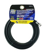 CABLE RG6 QUAD 12&#39; BLACK - $30.73 CAD