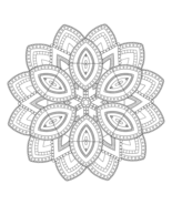 Coloring Pages | Mandalas Volume IV - READY-TO-PRINT - $1.50