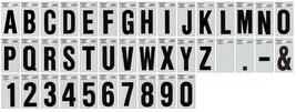 HILLMAN 839362 2 Inches Letter V Square Cut Self Adhesive Sign, Silver a... - $22.19 CAD