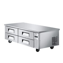 VEVOR Chef Base Refrigerator, 72&quot; W Chef Bases Worktop Refrigerators, 4-... - $2,580.18 CAD