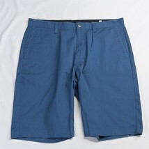 Volcom 34 x 11&quot; Blue A09117V3 Vmonty Stretch True to This Chino Shorts - £19.80 GBP