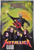 1989 Revolutionary Comics ROCK-N-ROLL Comics Metallica #2 - Rare 4th Print Vg - £6.73 GBP