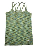 Nike Dri Fit Womens XS Strappy Knit Tennis Tank Top Gym Seamless Training 831496 - £10.14 GBP