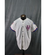 New York Mets Jersey (VTG) - Pin Stripe Classic by Starter - Men&#39;s Large - $2,344.41 MXN