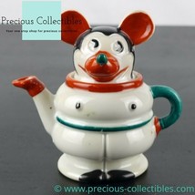 Extremely rare! Antique Mickey Mouse teapot. Walt Disney collectible. - £199.83 GBP