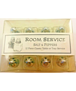 12 Piece Restoration Hardware Room Service Salt and Pepper Shakers - $17.95