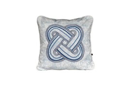 Eva Sonaike The Aburi Collection Upa Cushion EE0450-B Blue 50CM X 50CM - £43.84 GBP