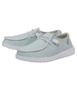Hey Dude Wendy Boho Stitch Women&#39;s Casual Shoes Sky Blue Women Size 6 Sl... - $68.58 CAD
