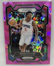 2023-24 Panini Prizm Bones Hyland Pink Ice Los Angeles Clippers #56 - £1.47 GBP