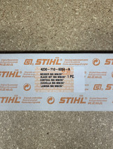 New Genuine Stihl Blade Set 4230 710 6053 HL45 HL90 HL100 HLKM 500MM/20 OEM - £112.11 GBP