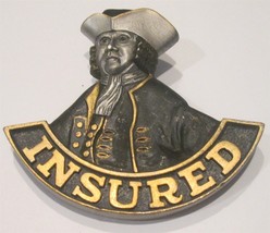 FIRE MARK: Franklin Mint- Penn Fire Insurance Co. Pittsburgh, Pa.- PEWTE... - £34.78 GBP