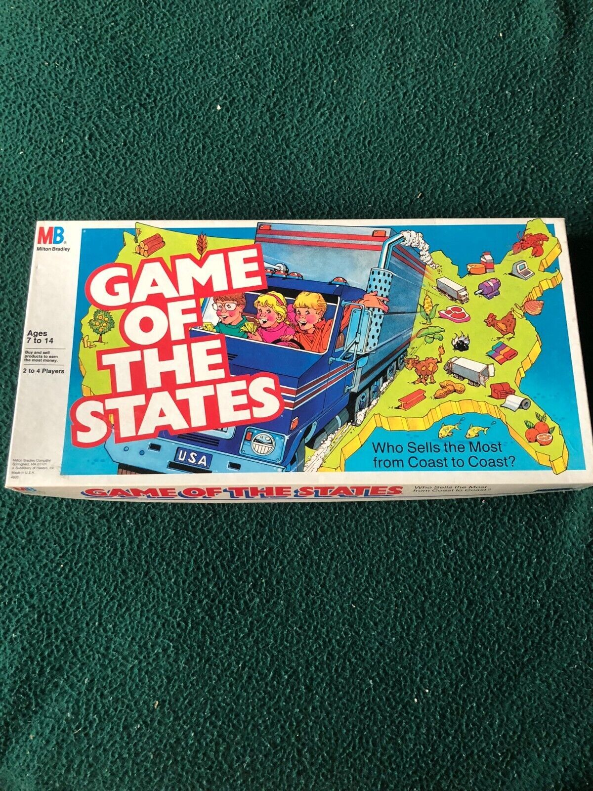 Vintage Game of the States Board Game!!! - $18.99