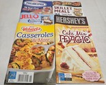 Cookbook Mini Magazine Lot of 6 from Pil Cake Mix Magic Velveeta Jell-O ... - £10.95 GBP